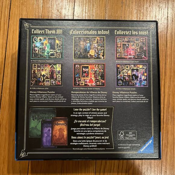 Ravensburger Disney Villainous Maleficent Jigsaw Puzzle Green 1000 Piece - Picture 5 of 8